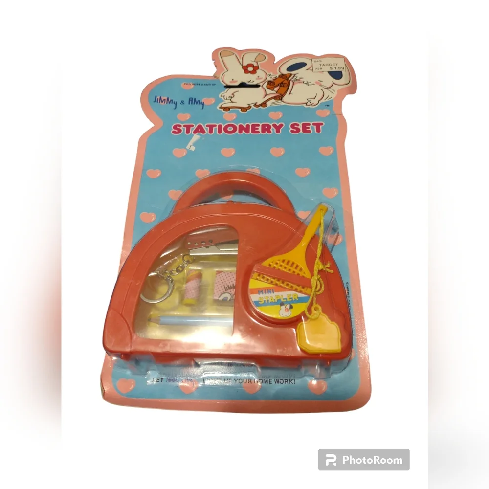 Vintage‎ 1988 Jimmy and Amy Stationery Set
